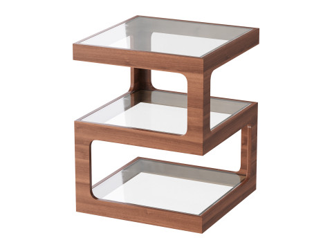 Modern Glass Side Table 3Dモデル