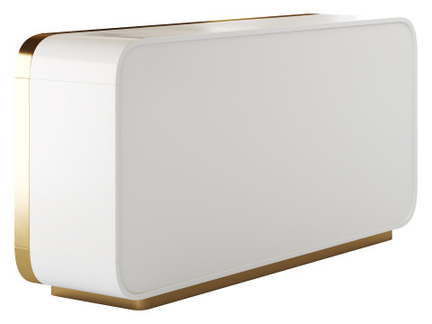 Modern Off White Sideboard 3D 模型