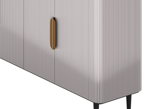 Modern Sideboard Buffet Black Kitchen 3D-Modell