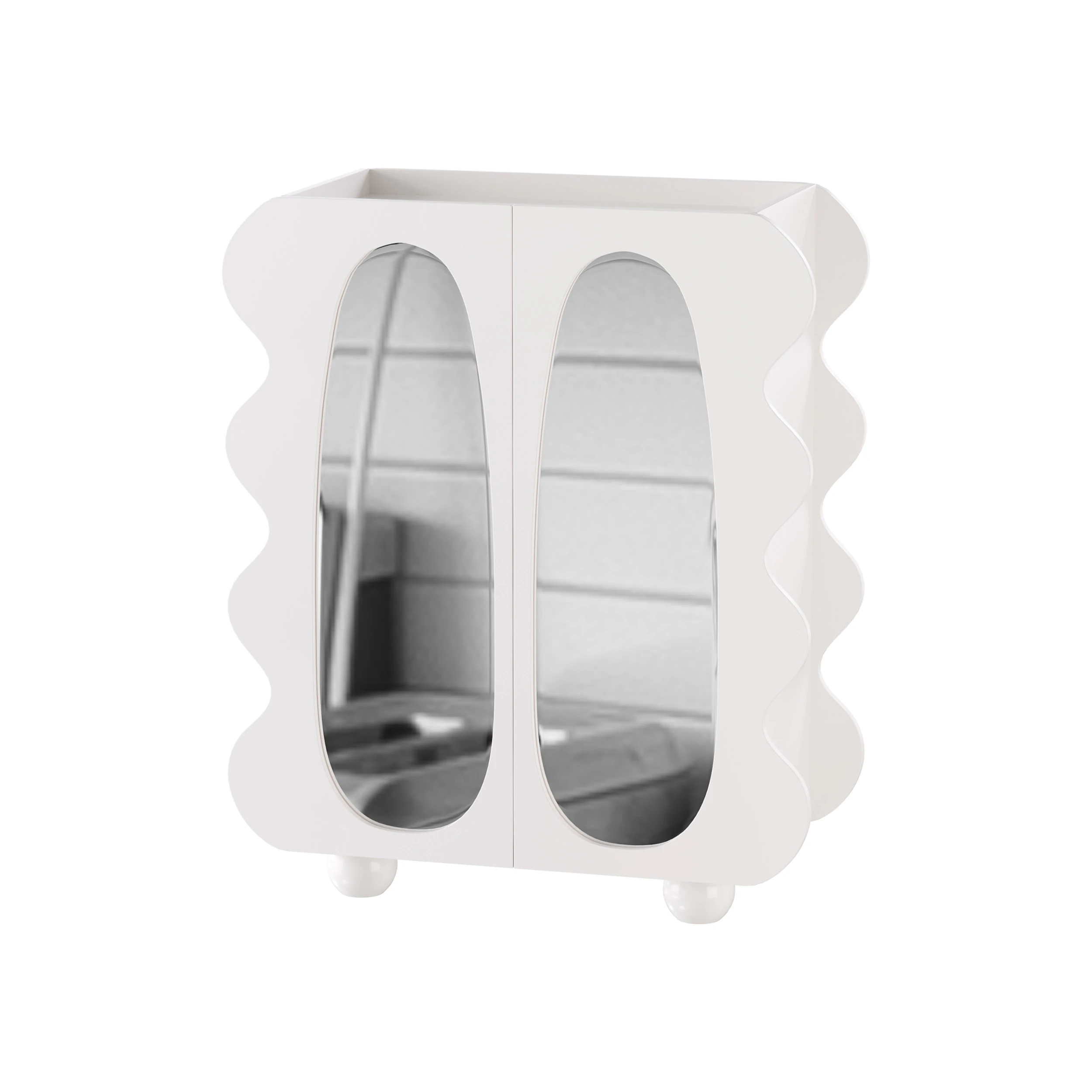 Modern White 15-Pairs Shoe Storage 3D Model .c4d .max .obj .3ds .fbx .stl .blend 