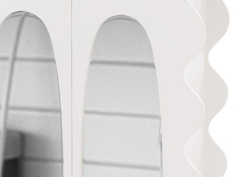 Modern White 15-Pairs Shoe Storage 3D Model
