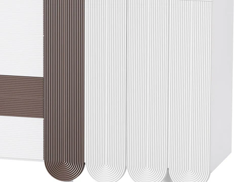 Modern White Sideboard 3D Model
