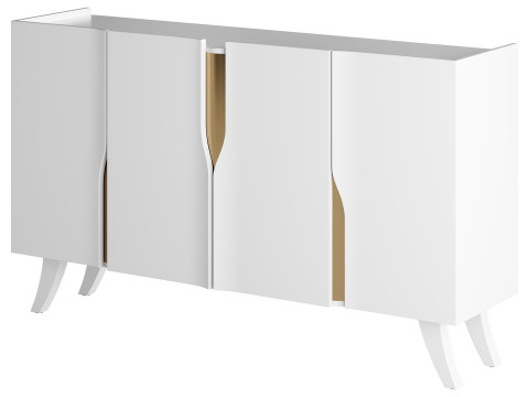 Modern White Sideboard Buffet 3D 모델