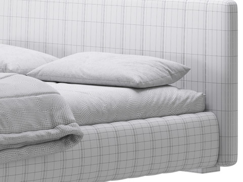 Nick bed 3D मॉडल
