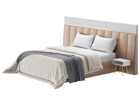 NIKAY BED Model 3D