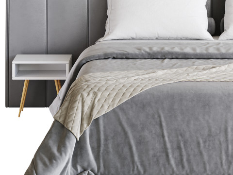 NIKAY BED Model 3D