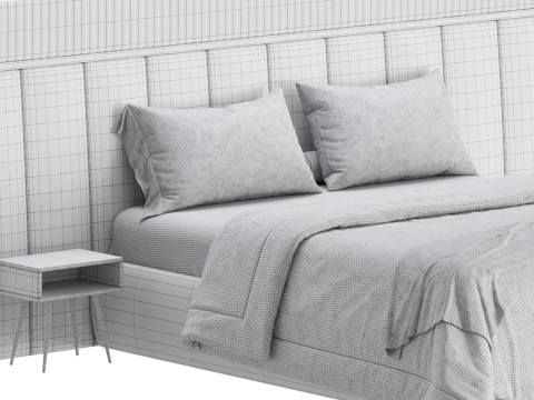 NIKAY BED Model 3D