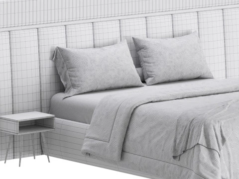 CAMA NIKAY Modelo 3D