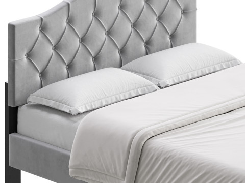 Perth Fabric Bed Frame Modèle 3D