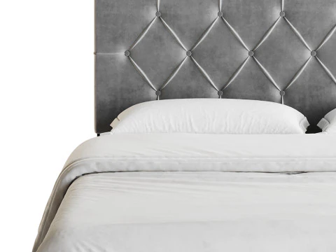Perth Fabric Bed Frame 3D Model