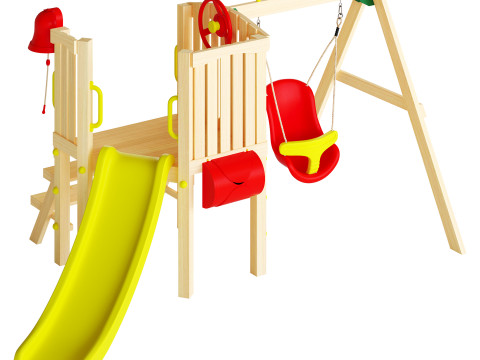 PLUMR TODDLER TOWER WOODEN PLAY CENTRE - OUT OF STOCK ETA TBA Model 3D