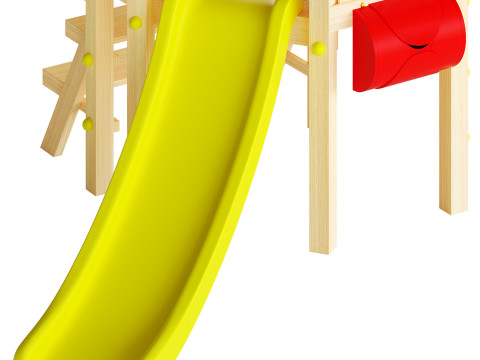 PLUMR TODDLER TOWER WOODEN PLAY CENTRE - OUT OF STOCK ETA TBA Model 3D