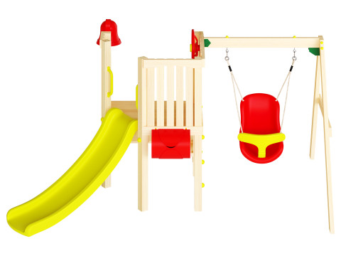 PLUMR TODDLER TOWER WOODEN PLAY CENTRE - OUT OF STOCK ETA TBA Model 3D