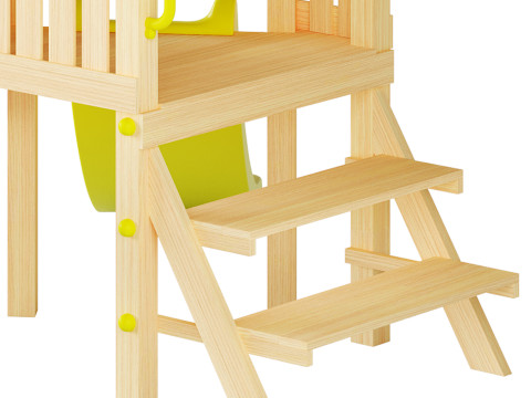 PLUMR TODDLER TOWER WOODEN PLAY CENTRE - OUT OF STOCK ETA TBA Model 3D