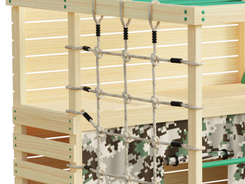 PLUMR CLIMBING CUBE PLAY CENTRE Model 3D