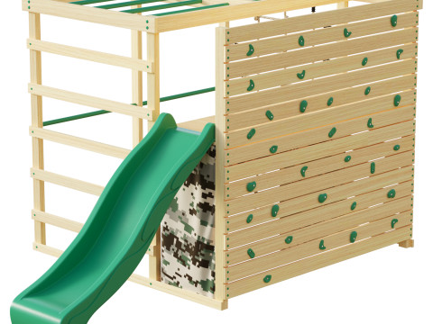 PLUMR CLIMBING CUBE PLAY CENTRE Model 3D