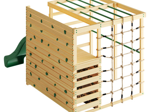 PLUMR CLIMBING CUBE PLAY CENTRE Model 3D