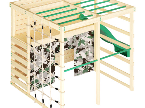 PLUMR CLIMBING CUBE PLAY CENTRE Model 3D