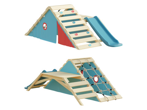 PLUMR MY FIRST WOODEN PLAY CENTRE 3D Модель