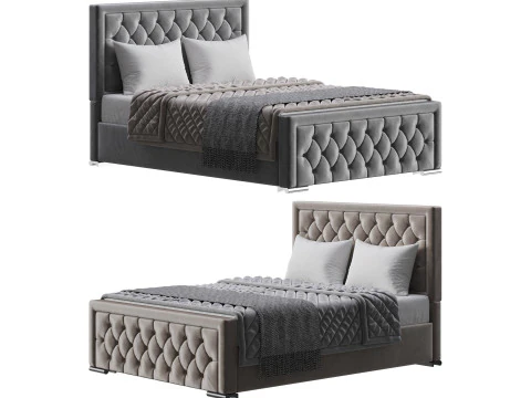 Princess Bed Frame 3D Model