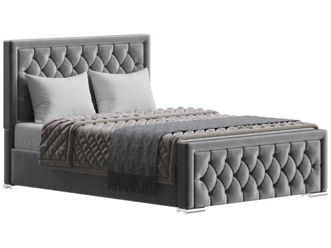 Struttura letto principessa Modello 3D