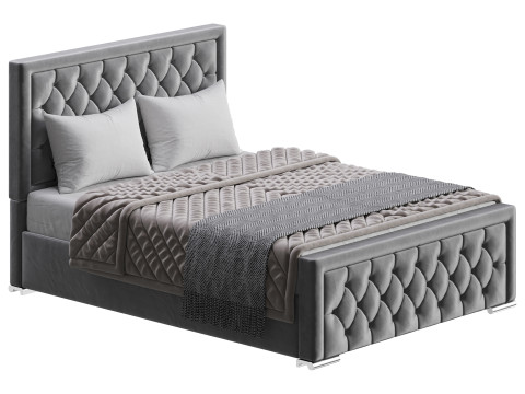 Princess Bed Frame 3D Model