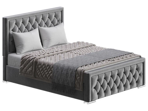 Struttura letto principessa Modello 3D