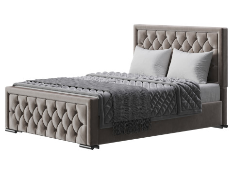 Princess Bed Frame 3D Model