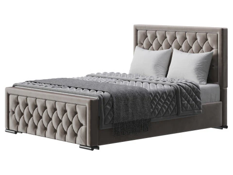 Struttura letto principessa Modello 3D