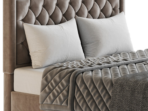 Princess Bed Frame 3D Model