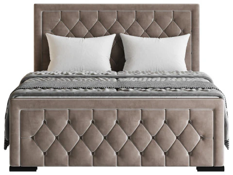 Struttura letto principessa Modello 3D