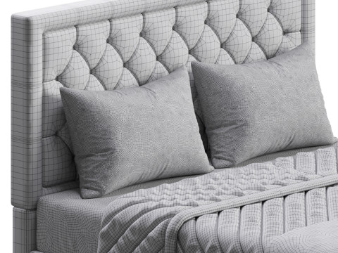 Princess Bed Frame 3D Model