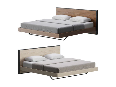 Риальто с 1 кроватью 3D Модель