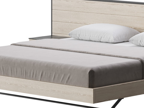 Rialto Bed Model 3D