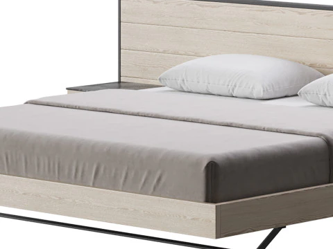 Rialto Bed 3D Model