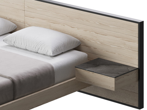 Rialto Bed Model 3D