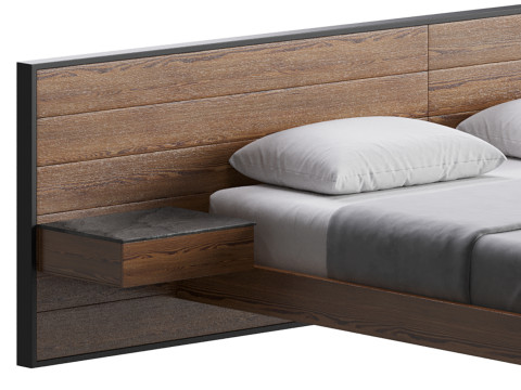 Rialto Bed Model 3D