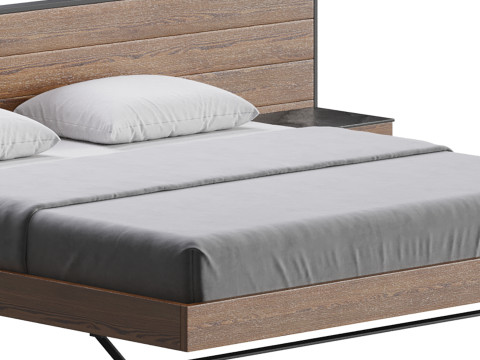 Rialto Bed Model 3D