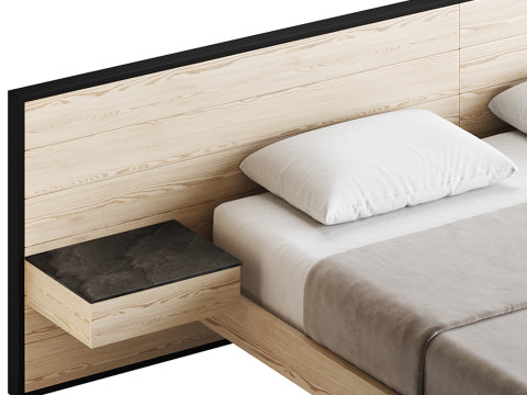 Rialto Bed Model 3D