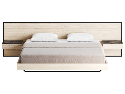Rialto Bed Model 3D