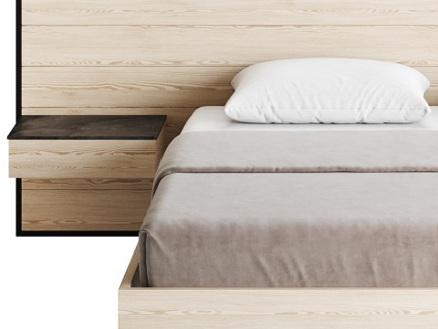 Rialto Bed Model 3D