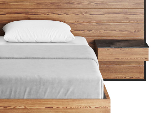 Rialto Bed Model 3D