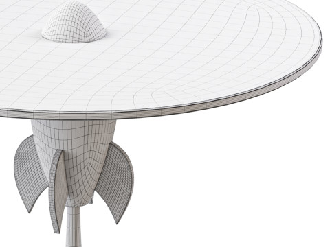 Rocket Coffee Table Modelo 3D
