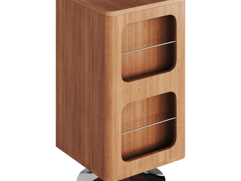 Rotating Side Table Model 3D