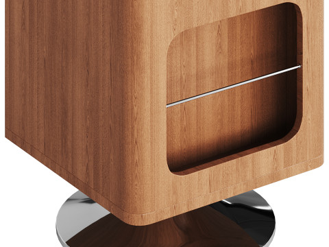 Rotating Side Table Model 3D