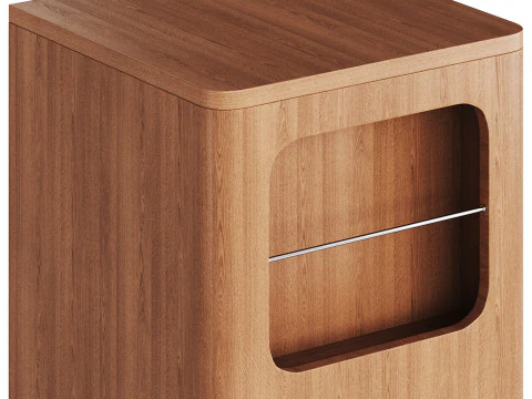Rotating Side Table 3D Model