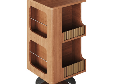 Rotating Side Table Model 3D