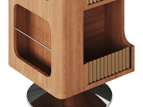 Rotating Side Table 3D Model