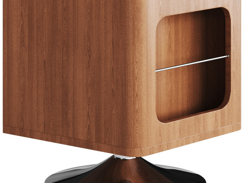 Rotating Side Table Model 3D
