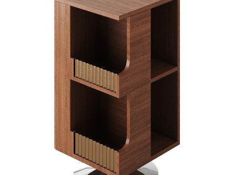 Rotating Side Table Model 3D